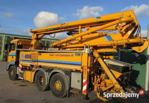 Pompa do betonu SCHWING 24m Man TGS Eur 6 10518cm3 Pompy do betonu