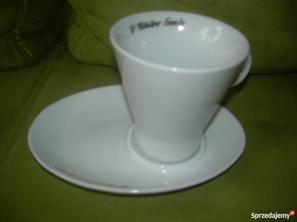 filiżanki biała porcelana