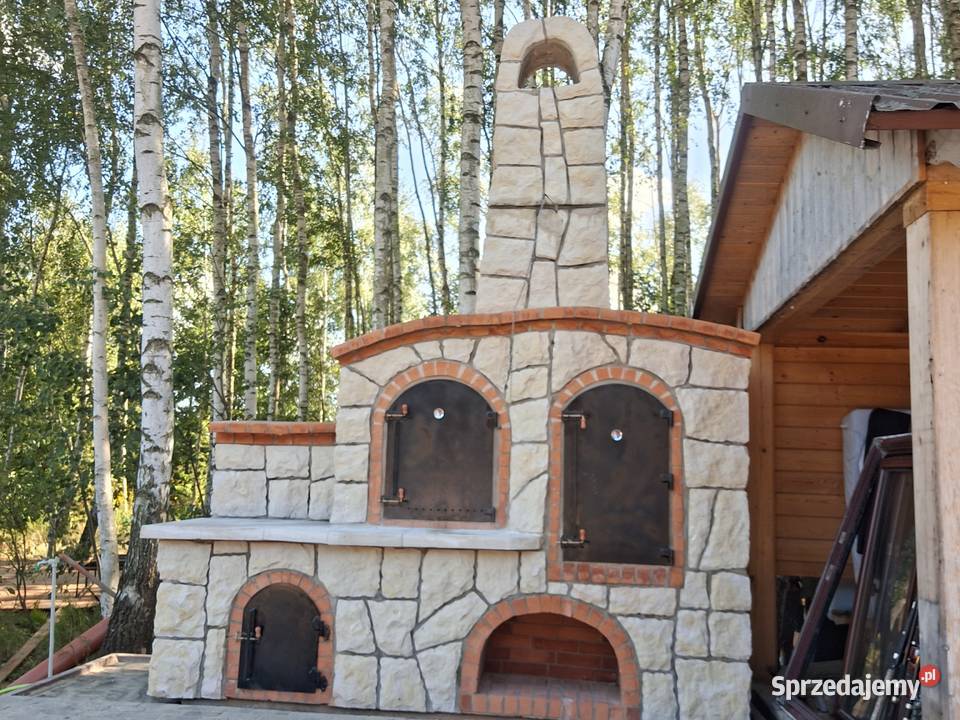 Wędzarnia z grillem zestaw ogrodowy grill świętokrzyskie
