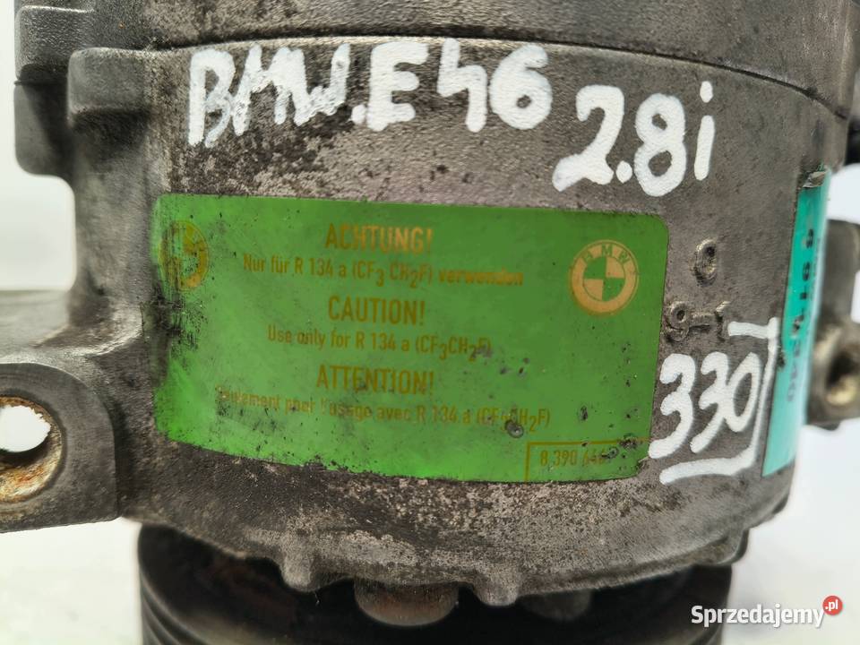 SPRĘŻARKA KLIMATYZACJI BMW E46 328i 28 i Kompresory klimatyzacji Chełm sprzedam