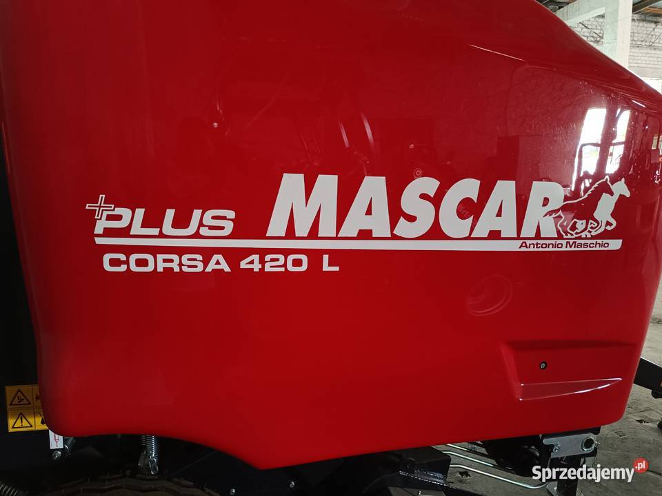 Prasa belująca Mascar Corsa Plus 420 L siatka mazowieckie Ciechanów sprzedam