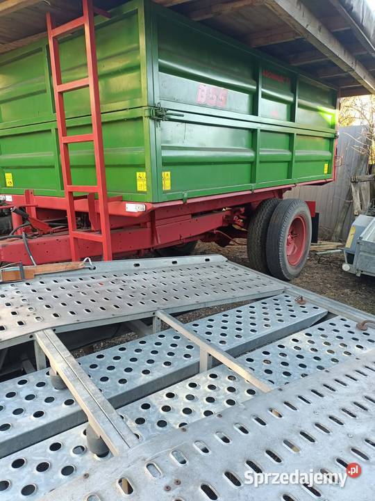 rolnicza przyczepa zarejestrowana 200x350 nieuszkodzony Pozostałe