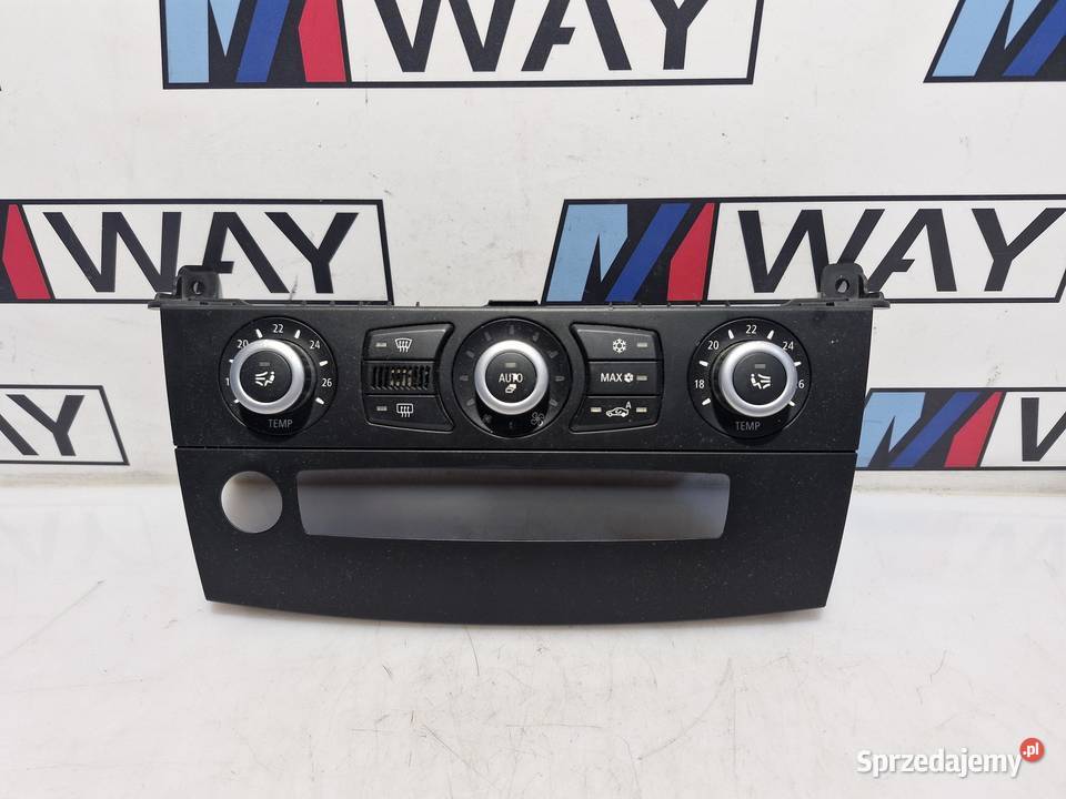9177717 BMW E60 E61 PANEL STEROWANIA NAWIEWEM Panele sterowania, przełączniki