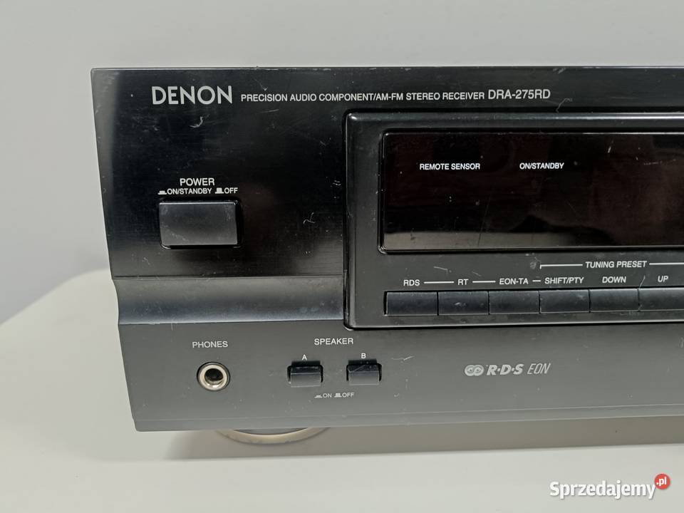 Amplituner DENON DRA275RDS nie załącza się