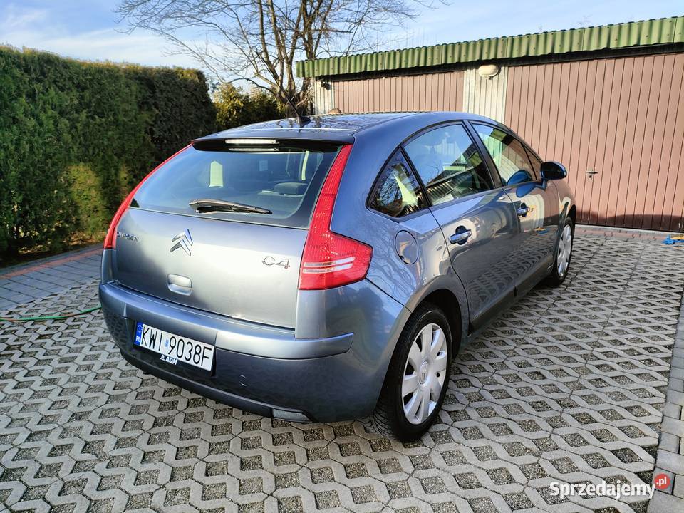 Citroen C4 16 HDi 90 bez dwumasy małe spalanie tempomat C4 Wieliczka