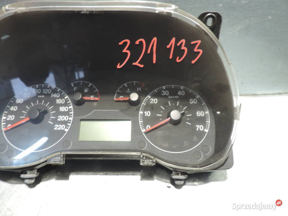 LICZNIK PRĘDKOŚCIOMIERZ FIAT GRANDE PUNTO 14 8V Rok produkcji 2007 małopolskie Nowy Sącz sprzedam