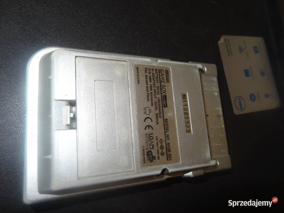 Konsola Nintendo Game Boy Pocket Silver MGB001 Game Boy wielkopolskie Poznań