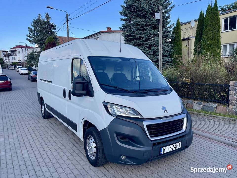 Peugeot Boxer L4H2 20 Blue HDI 140 Maxi Blaszak Rok produkcji 2019 warmińsko-mazurskie Mrągowo sprzedam