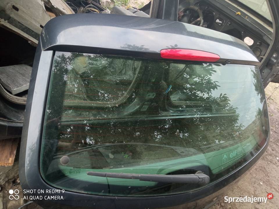 Szyba tylna otwierania klapy renault laguna ll Posługowo