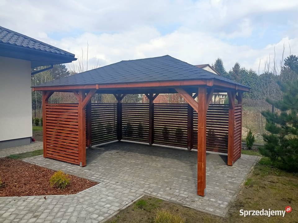 Altana ogrodowa 35x5 domek narzędziowy drewutnia Architektura ogrodowa Częstochowa