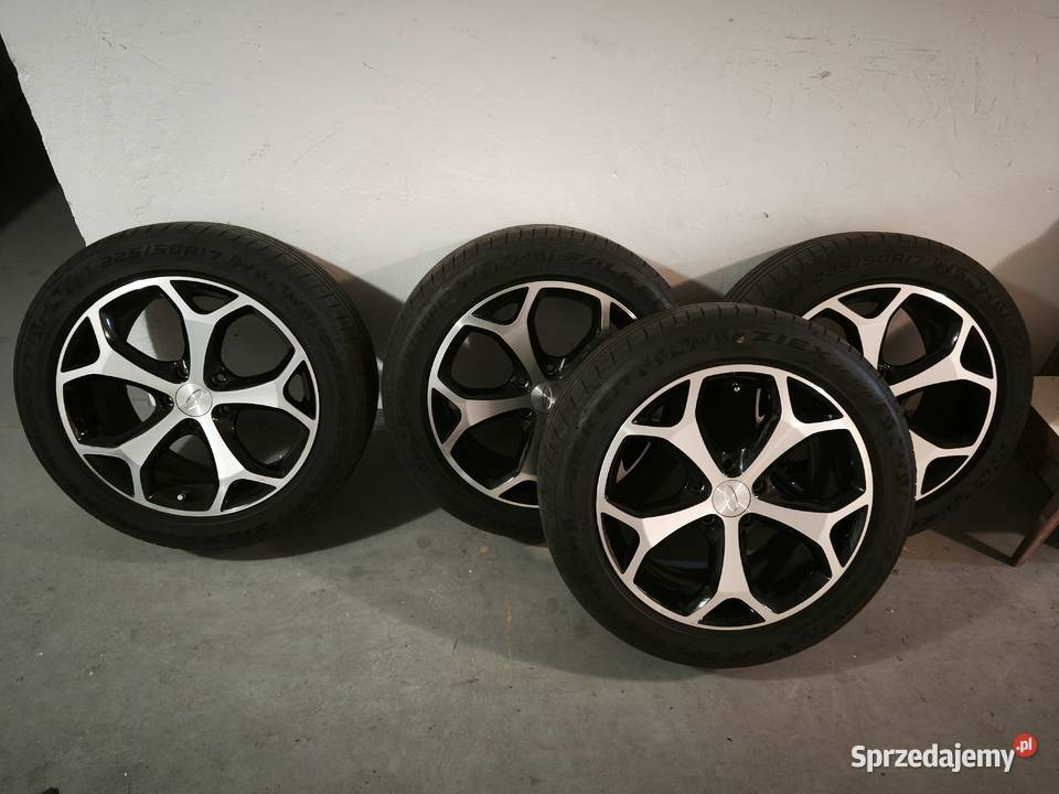 Felgi aluminiowe plus opony letnie Warszawa sprzedam