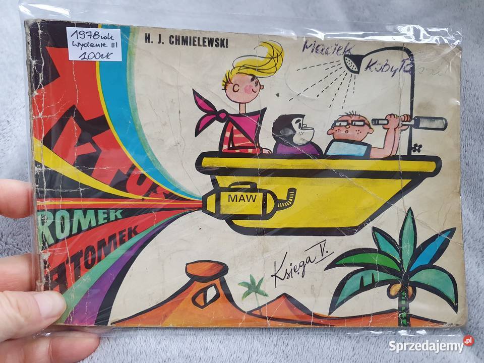 Tytus Romek i ATomek księga 5 wydanie 3 1978 Rok wydania 1978 Komiksy