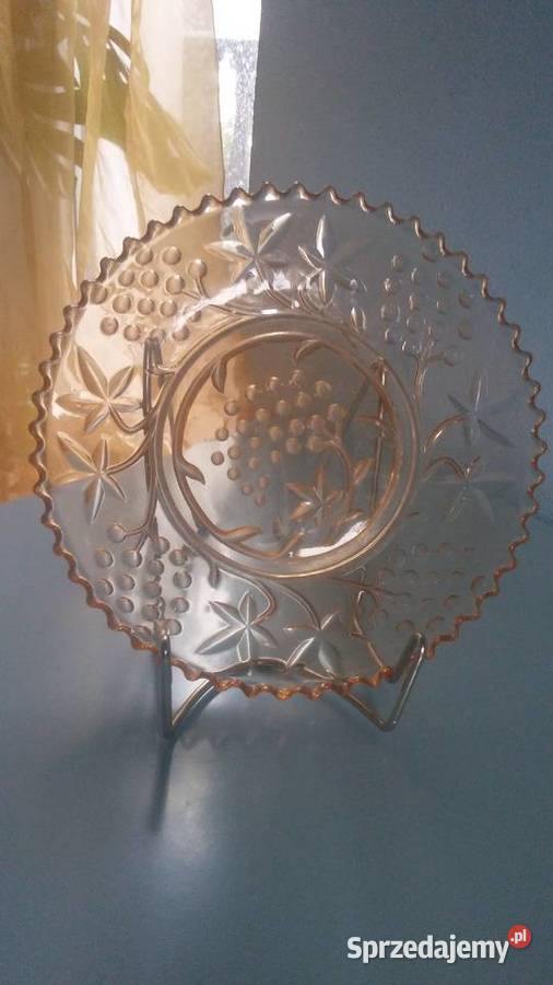 Przedwojenna patera na ciasto Hortensja wzór Antyki, Sztuka, Kolekcje Łódź