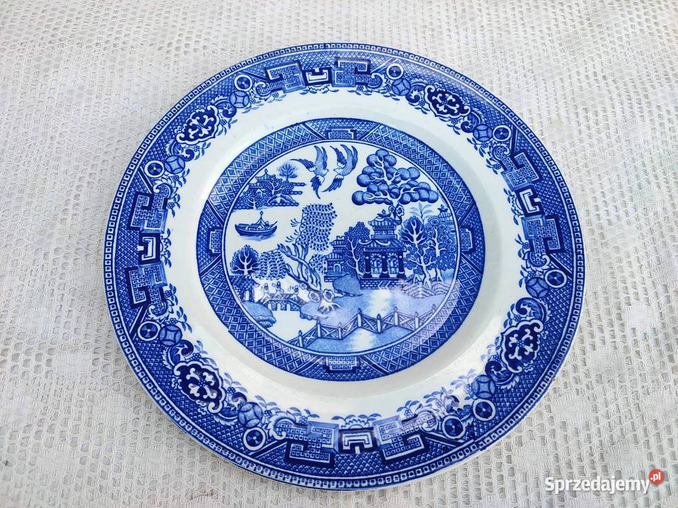 Old Willow talerz Porcelana i szkło sprzedam