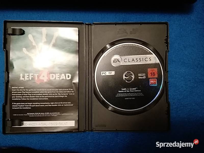 Gra pc left 4 dead śląskie Tychy sprzedam