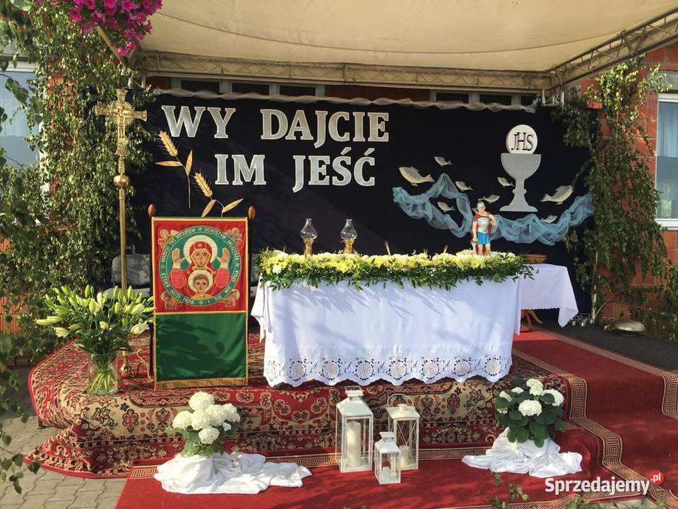 Rybka dekoracja Pierwsza Komunia ołtarz Boże sprzedam