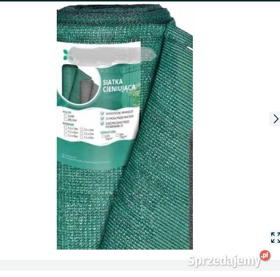 Nowa Siatka Cieniująca Maskująca Różne Wymiary i Śrem sprzedam