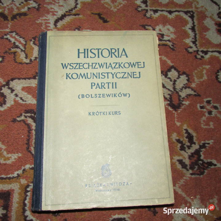 Książka Historia wszechzwiązkowej komunistycznej śląskie