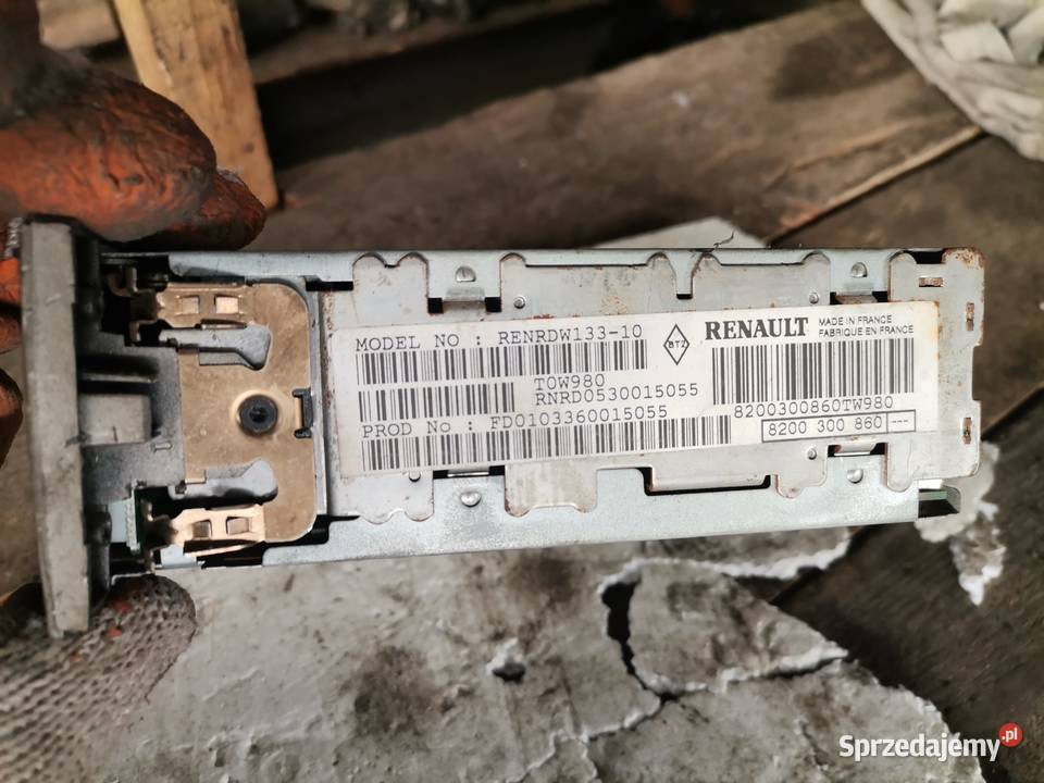 Radio Fabryczne Renault Scenic Megane Pozostałe Wisznice