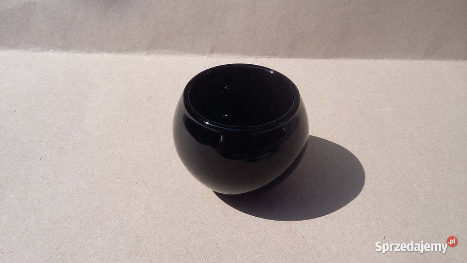 Klosz do lampy kulka CZARNA E14 9 h7 SZKŁO Wyposażenie wnętrz Warszawa