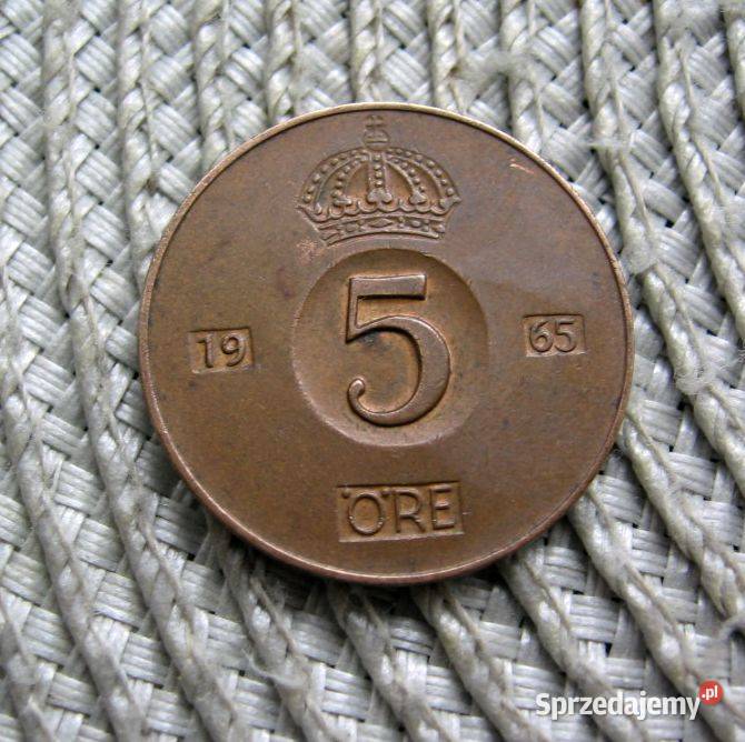 Szwecja 5 Ore 1965r Kalisz sprzedam