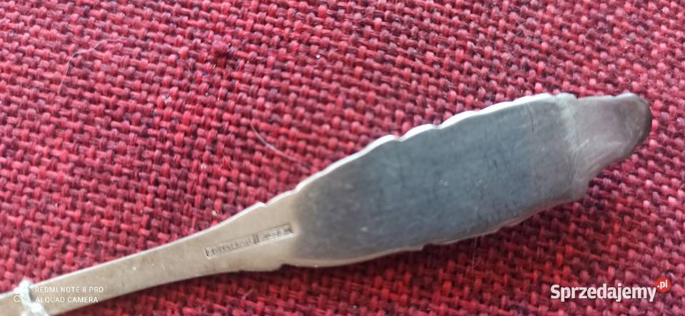 Widelec do ciasta Plater Z różą Made in Sweden Pozostałe Gdańsk