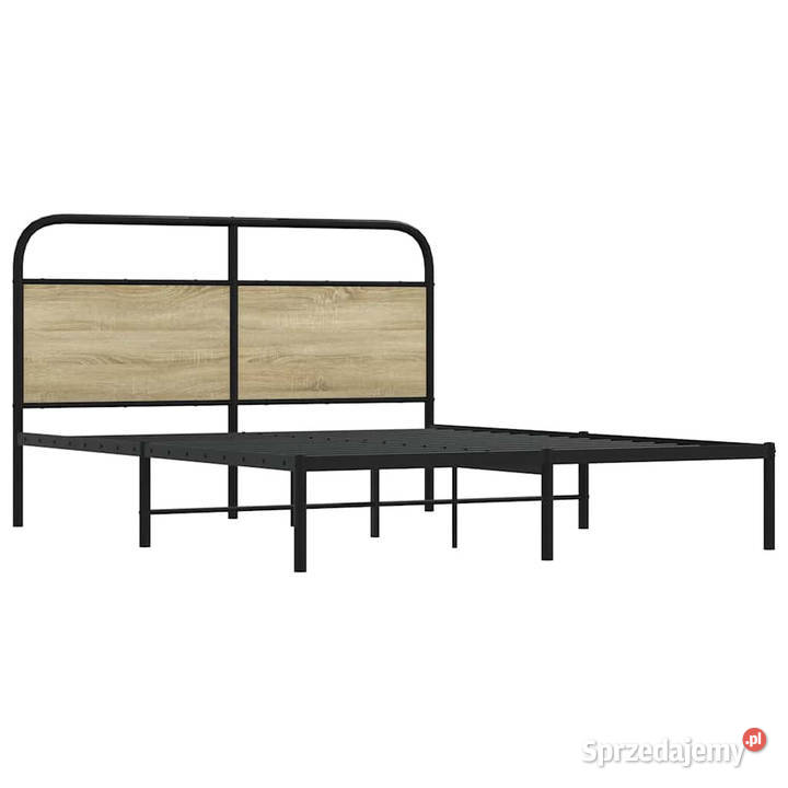 Łóżko bez materaca dąb sonoma 150x200 WM4100260 Warszawa