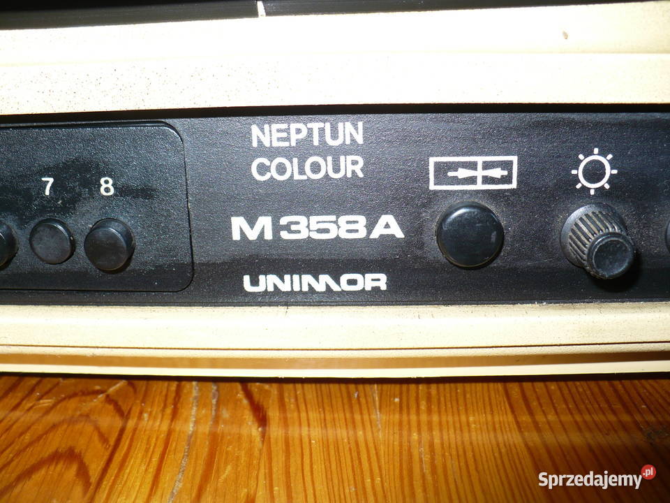 Stary Telewizor Neptun Color Puszczykowo