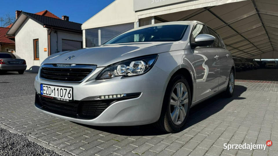 Peugeot 308 12 Benzyna 81 ZAREJESTROWANY T9 isofix łódzkie Zduńska Wola