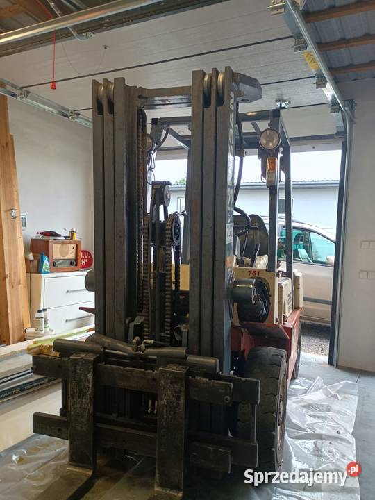 Wózek widłowy NISSAN 25 FJ02A25U 25 tony GAZ Biznes i Przemysł Wrocław