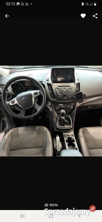 Ford Kuga 4x4 2014 r 20 TDCI 163 Skóra Navi lakier metallic Jelenia Góra