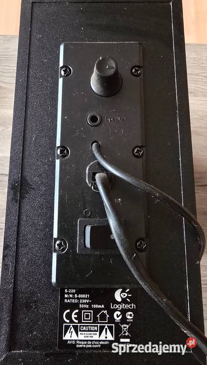 Głośniki subwoofer Logitech S220 Akcesoria (Laptop/PC) Kielce