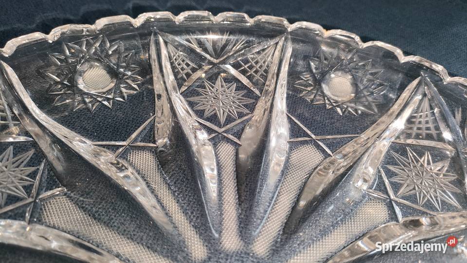 Zestaw szkła kryształowego salaterka misa Porcelana i szkło Bielsko-Biała sprzedam