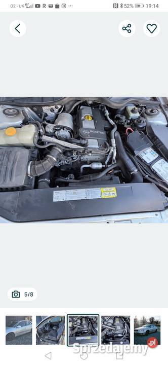 Opel Omega 22dti zdrowa Rok produkcji 2002 Stary Sącz