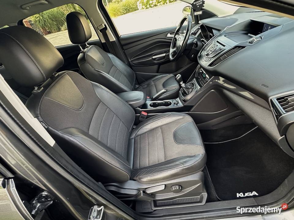 Ford KugaBenzyna150XenonNaviSkóryGrzane asystent parkowania Kuga mazowieckie Klwatka Królewska