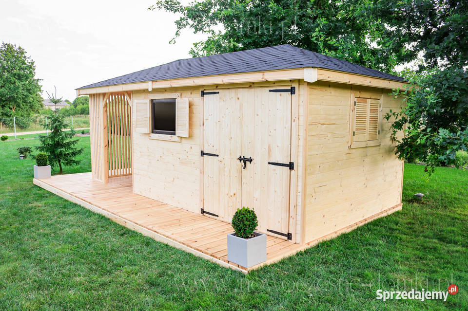 Domek narzędziowy 3x6 Drewutnia Vicenza 2 Opole
