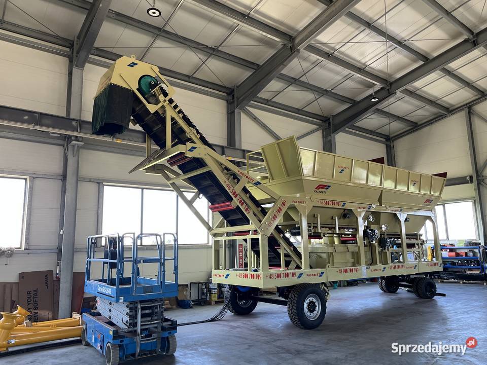 Węzeł betoniarski wytwórnia stabilizacji Parczew