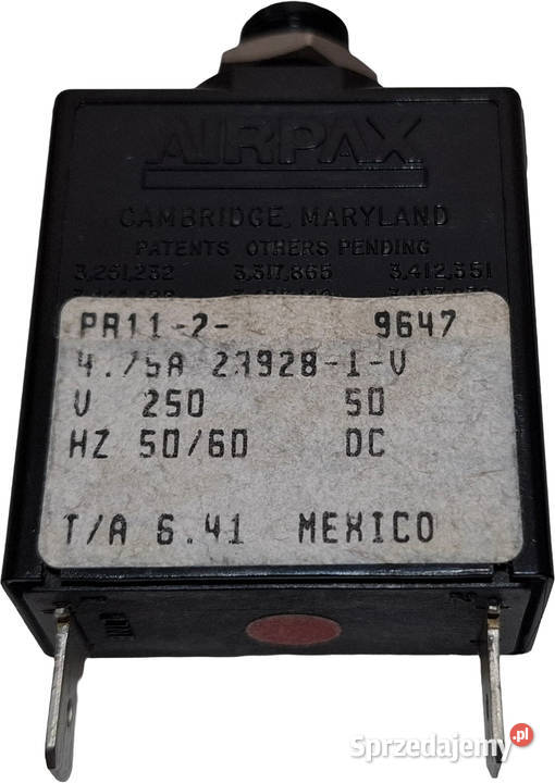 Bezpiecznik Rainbow D4 D4G SE Airpax R3406 Czeladź