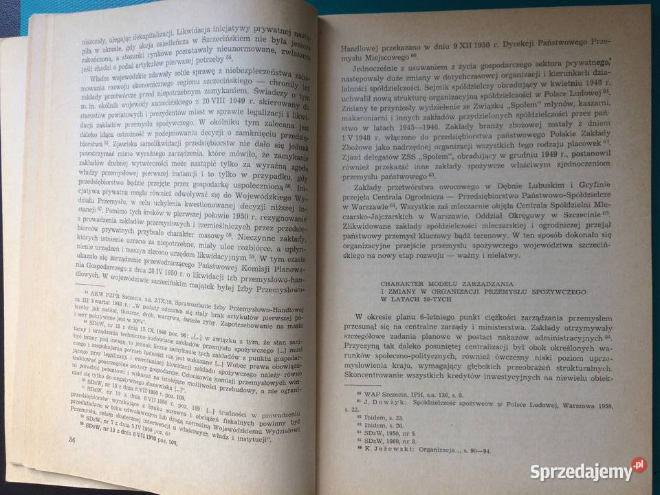 3423 Przemysł Spożywczy Woj Szczecińskiego Antykwariat