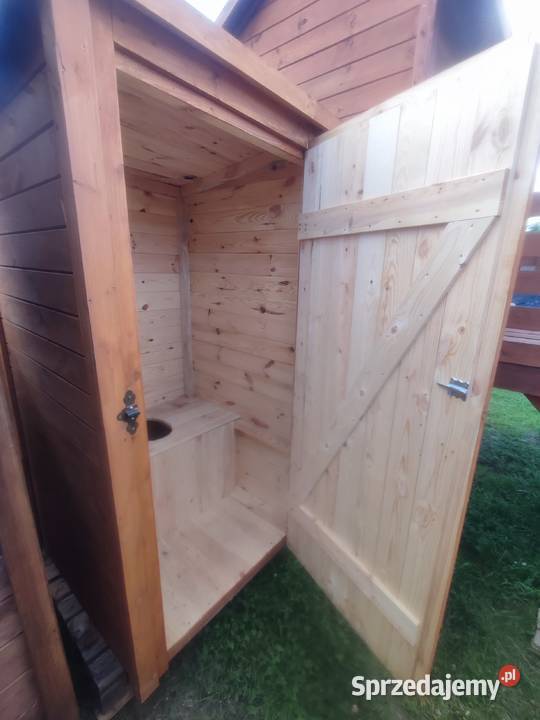 wychodek wygódka latryna WC 100x100x200