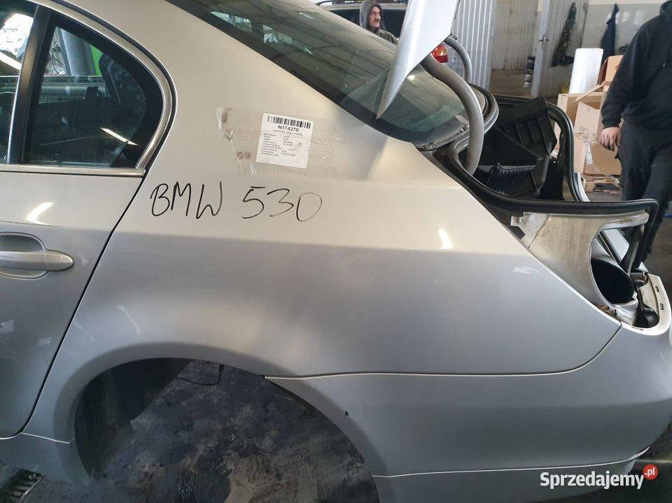 ĆWIARTKA PRAWA PRZÓD BMW E60 530D TITANSILBER