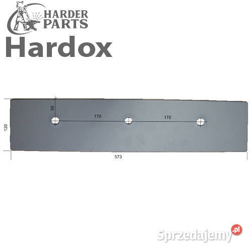 Płoza HARDOX 24064101S 24064104S części do pługa Części zamienne Suwałki