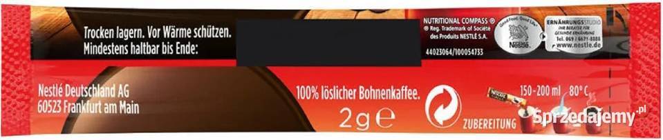 Kawa rozpuszczalna Nescafe Classic 30 x 2g Świdnica