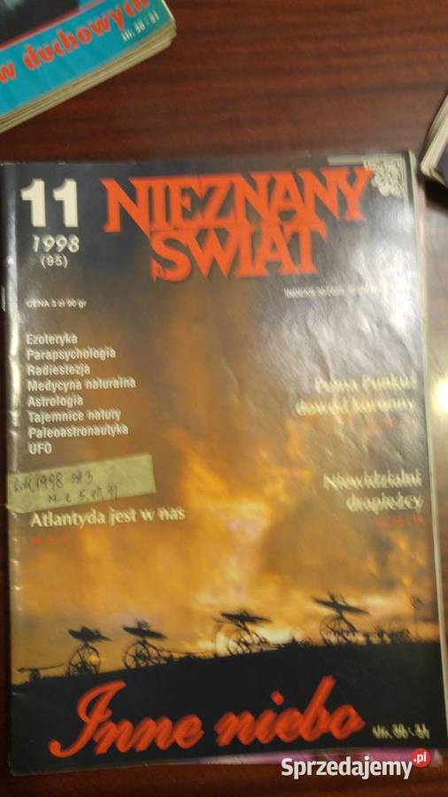 NIEZNANY ŚWIAT czasopismo 1991 roku 37 Szczecin
