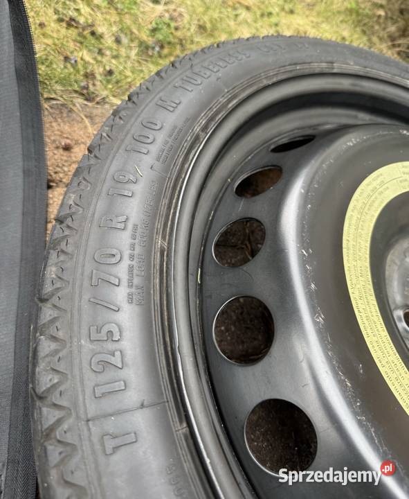 Dojazdowka koło dojazdowe BMW5 G31 G30 12570 R19 osobowe Gdynia