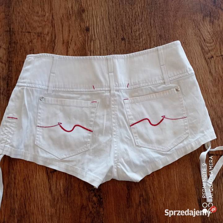 Spodenki Tiffi białe krótkie S