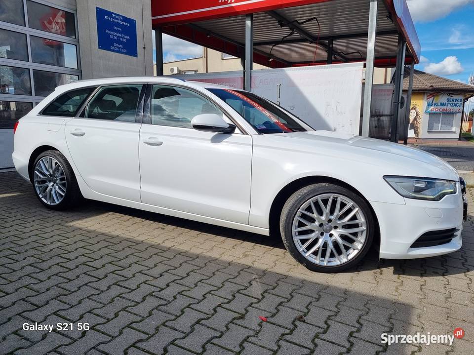Audi A6 C7 20 TDI 177 skóra nawigacja wielofunkcyjna kierownica Płońsk