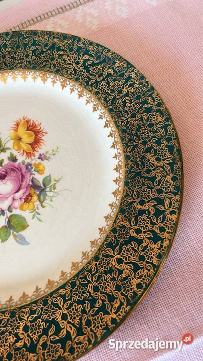Patera z kwiatami Syg Royal Winton Made in Gdańsk
