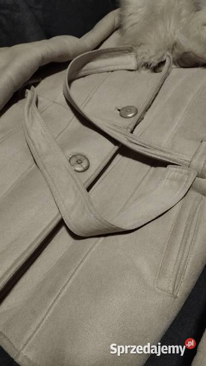 płaszcz damski z kapturem rozmiar SM