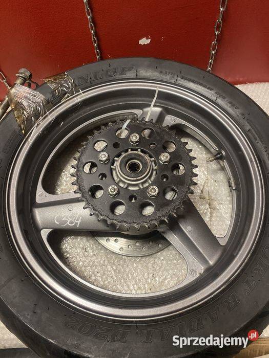 Honda CB 400 F tylne koło felga opona ośka wielkopolskie Poznań